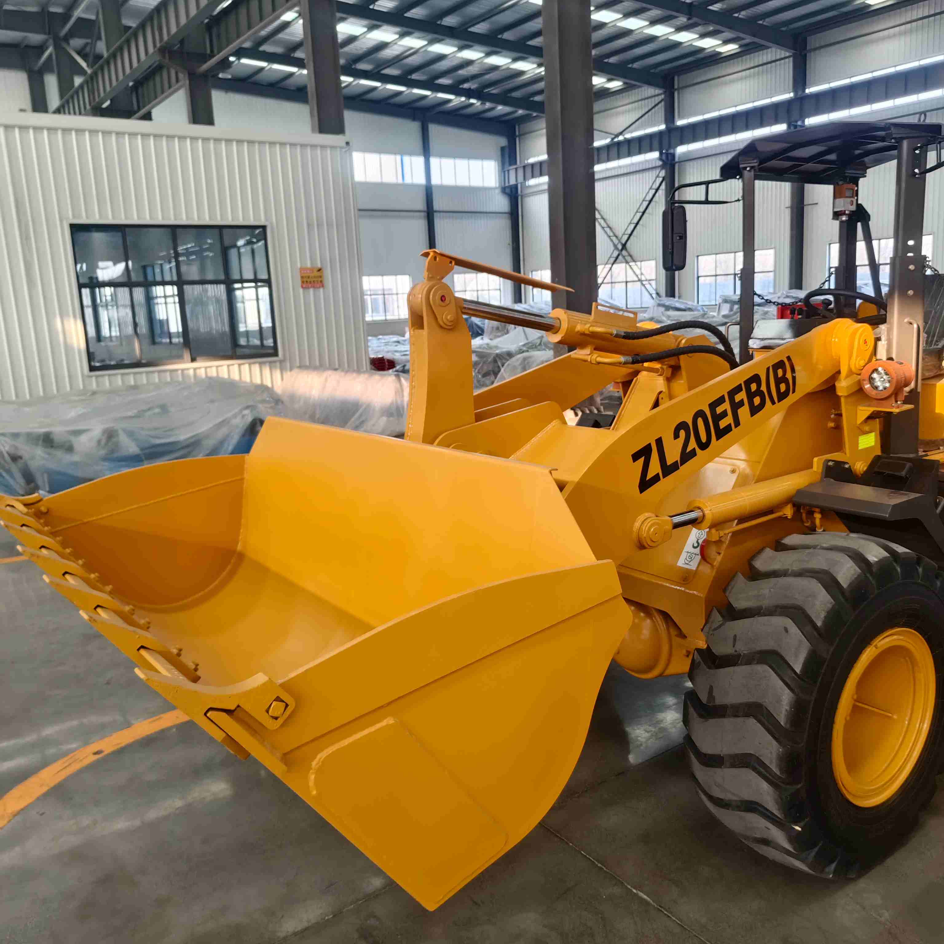 Chargeuse sur pneus souterraine